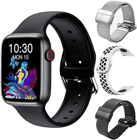 DT100 Plus Smartwatch Men Women Bluetooth Call Custom Dynamic Smart Watch