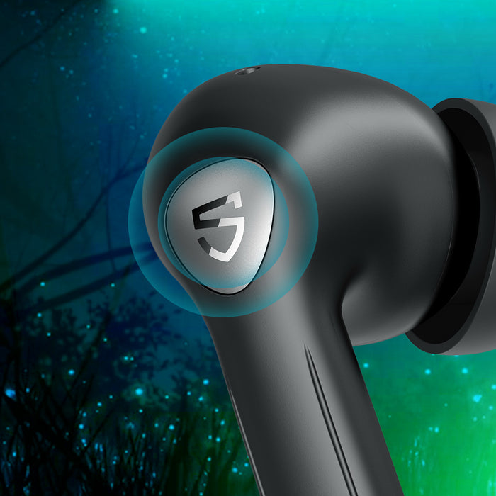 SoundPEATS Air3 Pro Hybrid Active Noise Cancelling Wireless Earbuds, QCC3046 Bluetooth 5.2 Stereo Headphones with 12mm Driver, aptX Adaptive, Game Mode, CVC 8.0, Transparency Mode, 24H Playtime
