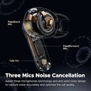 SoundPEATS Capsule3 Pro | Wireless Earbuds with Hi-Res and LDAC, 43dB Hybrid Active Noise Cancelling Bluetooth 5.3 Earphones with 6 Mics, Total 52 Hrs, IPX4 Rated, Transparency Mode