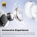 SoundPEATS Capsule3 Pro | Wireless Earbuds with Hi-Res and LDAC, 43dB Hybrid Active Noise Cancelling Bluetooth 5.3 Earphones with 6 Mics, Total 52 Hrs, IPX4 Rated, Transparency Mode