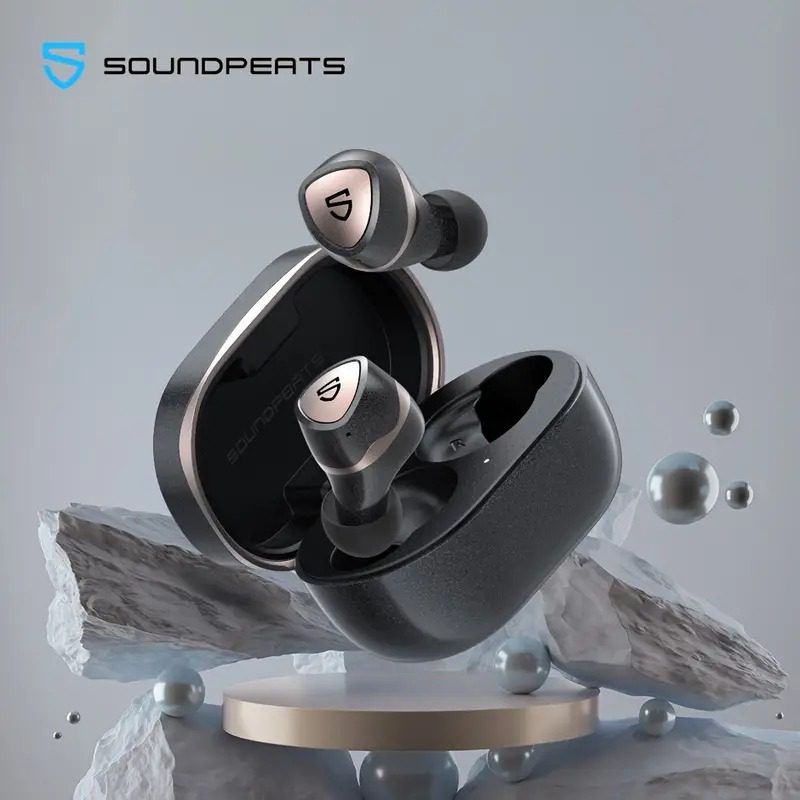 SOUNDPEATS Sonic Pro Wireless Bluetooth Earphones Dual Balanced Armature Driver & Clear Call