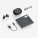 SoundPEATS Mini Pro Hybrid Active Noise Cancelling Wireless Earbuds, Bluetooth 5.2 Headphones with ANC, QCC3040, aptX Adaptive, Transparency Mode, CVC 8.0, Game Mode, 21 Hours