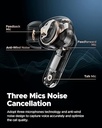 SoundPEATS Capsule3 Pro 43dB Hybrid Active Noise Cancelling Earbuds, Hi-Res Bluetooth 5.3 Earphones with LDAC, 6 Mics for Calls, 52 Hrs, IPX4 Rated, Powerful Sound, App Customize EQ