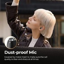 SoundPEATS Capsule3 Pro 43dB Hybrid Active Noise Cancelling Earbuds, Hi-Res Bluetooth 5.3 Earphones with LDAC, 6 Mics for Calls, 52 Hrs, IPX4 Rated, Powerful Sound, App Customize EQ