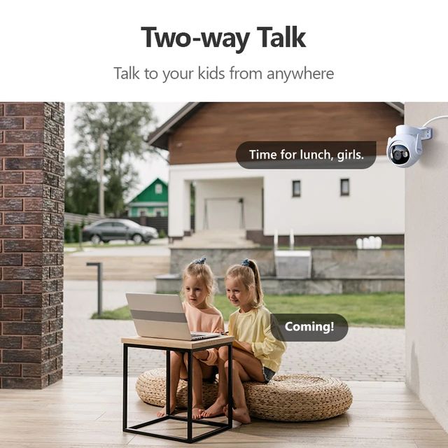 IMOU Cruiser 2 3M/5MP Wi-Fi Outdoor Security Camera AI Smart Tracking Human Vehicle Detection IP66 Night Vision Two Way Talk