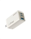 Anker USB C Charger, Anker 735 GaN Prime 65W, 3-Port Fast Compact Foldable Wall Charger for MacBook Pro/Air, iPad Pro, Galaxy S22/S21, HP Spectre, Note 20/10+, iPhone 14/Pro, Pixel, and More5