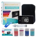 Accu-Answer 4 in 1 Multi-functional Monitor – Glucose, Cholesterol, Uric Acid, Haemoglobin
