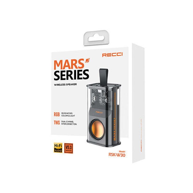 RECCI RSK-W30 Mars Transparent Wireless Speaker