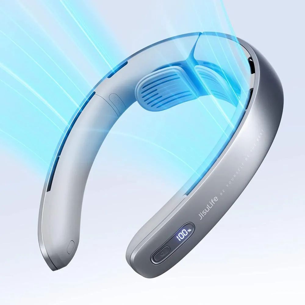 Jisulife FA45 Neck Fan Pro 5000mAh 100 Speeds Bladeless Fan