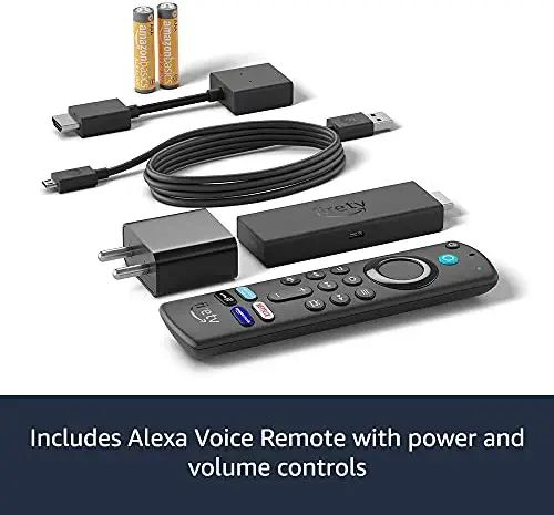 Amazon Fire TV Stick 4K Max streaming device, Wi-Fi 6, Alexa Voice Remote (includes TV controls)