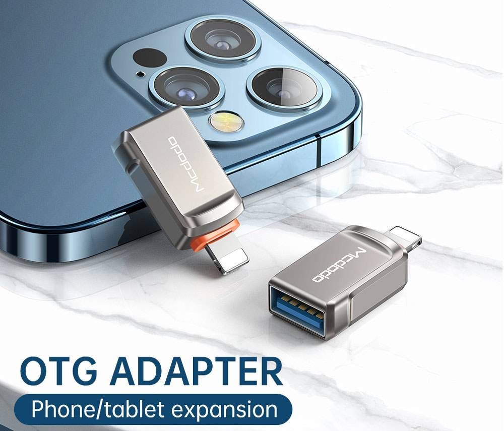 Mcdodo OTG USB-A 3.0 to Lightning Adapter for iphone ipad OT 860