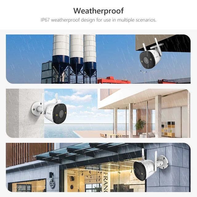 Bullet 2E 4MP Colorful world, even at night  Human Detection | Smart Color Night Vision | Built-in Mic | IP67 Weatherproof | Built-in Spotlight | Dual Antennas and MIMO | Soft AP Mode | Cloud Storage