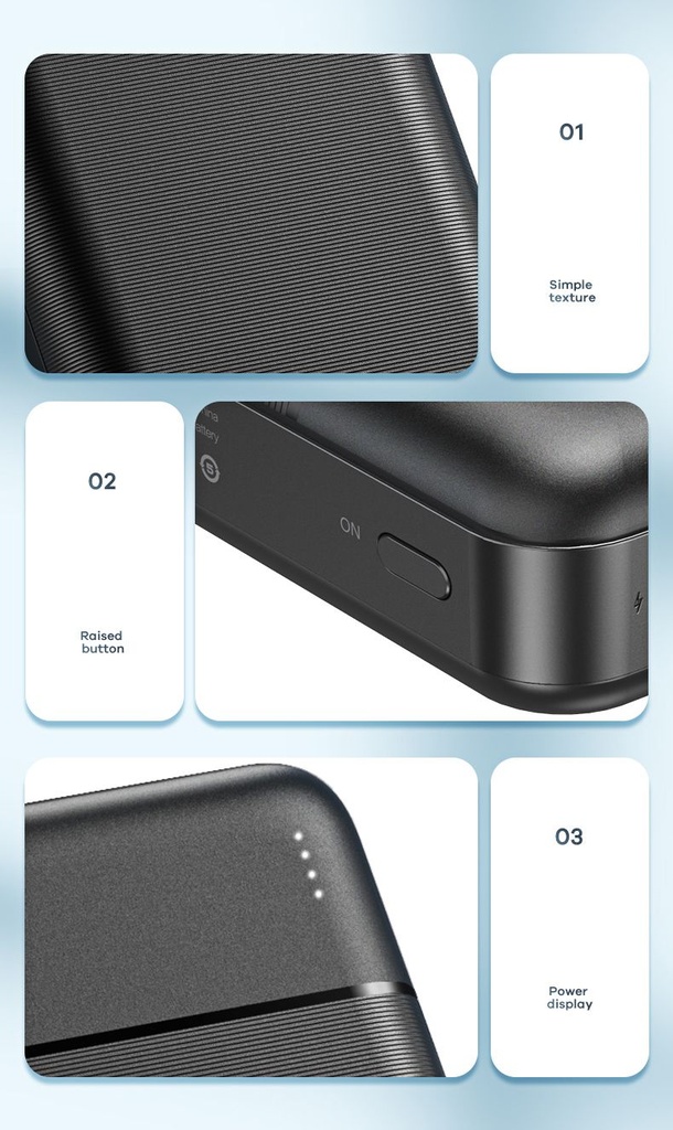 REMAX RPP-167 30000MAH LANGO SERIES SAFE & RELIABLE 2.1A POWER BANK 3 INPUTS 2 OUTPUTS LED INDICATOR