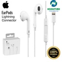 Apple EarPods Headphones with Lightning Connector. Microphone with Built-in Remote to Control Music, Phone Calls, and Volume. Wired Earbuds for iPhone