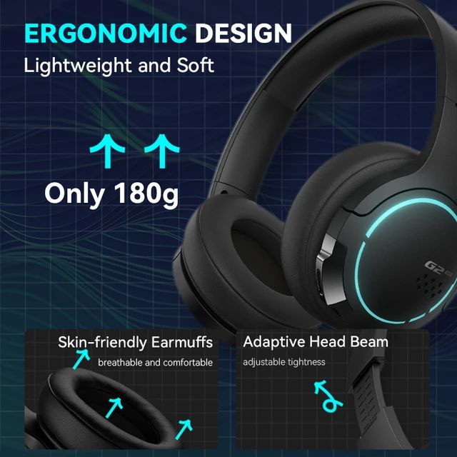 Edifier HECATE G2BT gaming headphones (black)