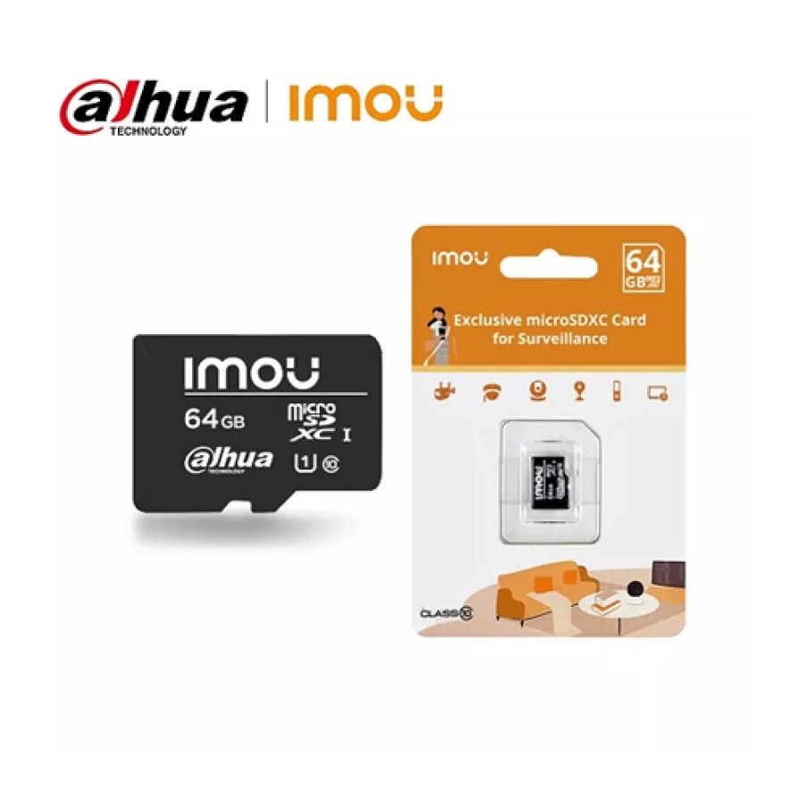 Dahua Imou Memory Card 64GB Original High Speed Class 10 Micro SD Card Portable Flash TF Card For WiFi Surveillance Camera