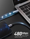 UGREEN USB-C to Lightning M/M  Cable Rubber Shell 2m