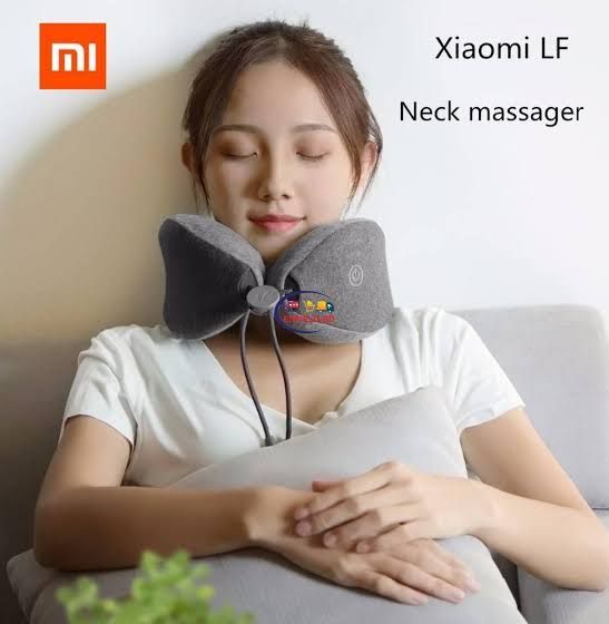 XIAOMI MIJIA LEFAN Premium Smart Memory Foam Travel Neck Pillow Neck Massager Ergonomic Design Super Comfortable 1 Charge 15 days Run