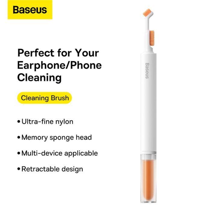 Baseus Premium Tiny Deep Cleaning tool Multifunctional Cleaning Brush for Ear buds and all tiny item