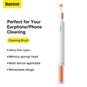 Baseus Premium Tiny Deep Cleaning tool Multifunctional Cleaning Brush for Ear buds and all tiny item
