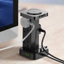 Xiaomi LDNIO SKW6457 6 Outlet USB Tower Extension Power Socket with 15W Wireless Charger