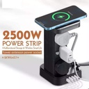 Xiaomi LDNIO SKW6457 6 Outlet USB Tower Extension Power Socket with 15W Wireless Charger