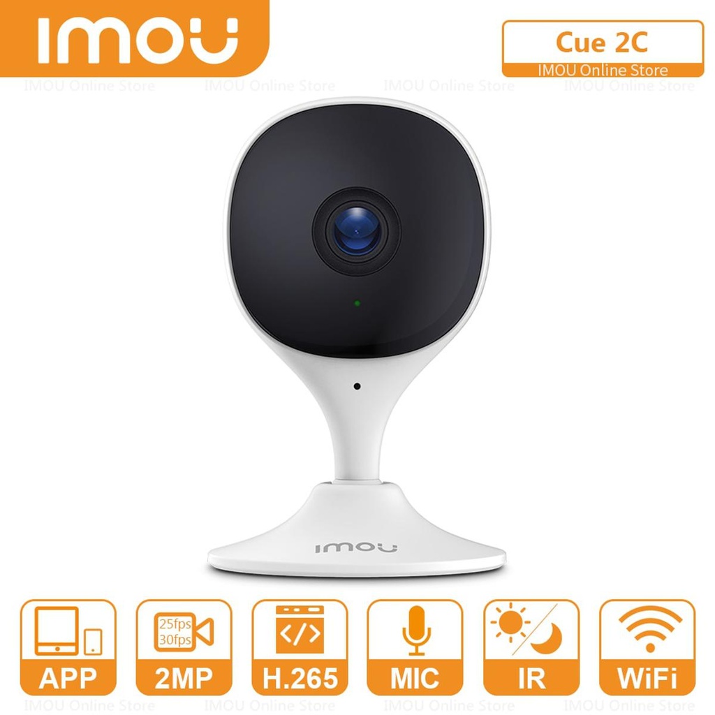 IPC-C22EP by Dahua Indoor Security Human Detection Two way Audio Night Vision, Smart CCTV Super Resolution 2MP Wi-Fi Specialized  Security Camera