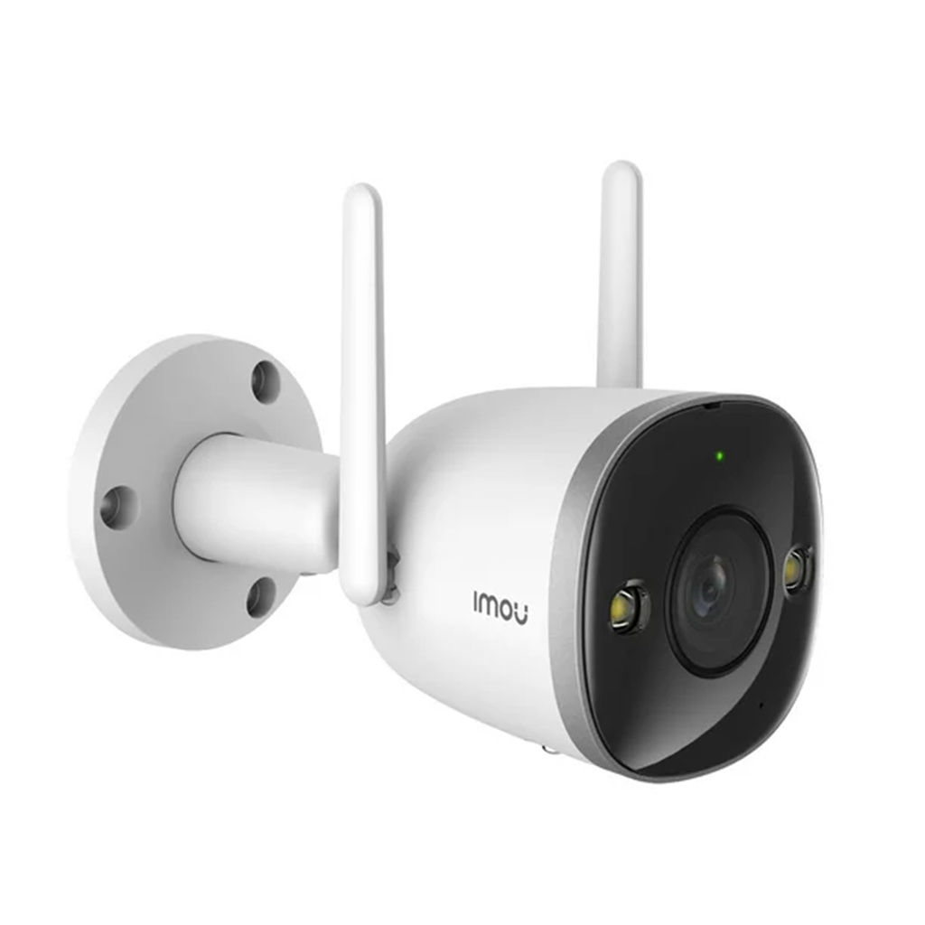 Dahua Imou Bullet 2E Smart Water Proof Night Vision, Sound Mic, Audio, 2 Antena 2 Mp Wifi Ip Camera Expandable Storage With Replacement Warranty