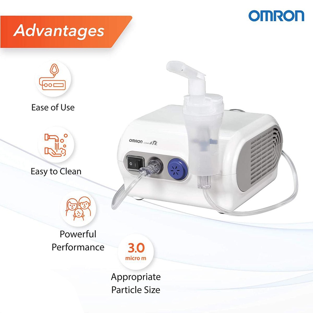 Japanese Technology OMRON Comp AIR (NE-C28) Compressor Nebulizer | 3 Year full warranty by Omron