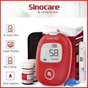 Sinocare Safe AQ Smart Glucometer Blood Glucose/Sugar Test Meter Diabetes Test Machine Blood Glucose Monitoring System by Honestime