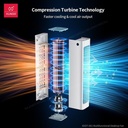 Xundd XDOT-061 MultiFunctional Wall-Mounted Desktop Fan