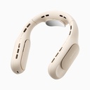 JISULIFE Portable Ultimate Bladeless Neck Fan, 【3+1 Speeds】 Rechargeable Personal Fan for Neck with Multi Motors, USB Wearable Fan for Outdoor, Home, Office, with Metal Neck Brace .