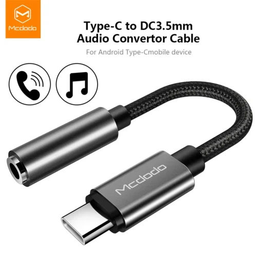 MCDODO TYPE-C TO DC 3.5mm Advanced Digital Audio Converter