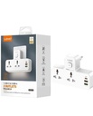 LDNIO SC2311 Power Strip 1 USB-C & 2USB-A 2 Outlets – PD& Qc3.0