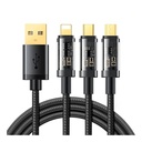 Joyroom 3in1 USB cable - USB Type C / Lightning / micro USB 3.5A