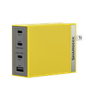 Shargeek 100W Pro GaN Charger with 3 Universal Travel Adapter Plugs
