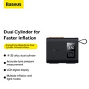 Baseus Inflator Mega Energy Pump Series Dual Cylinder Wireless Tire Pumper Inflator CRNL060001