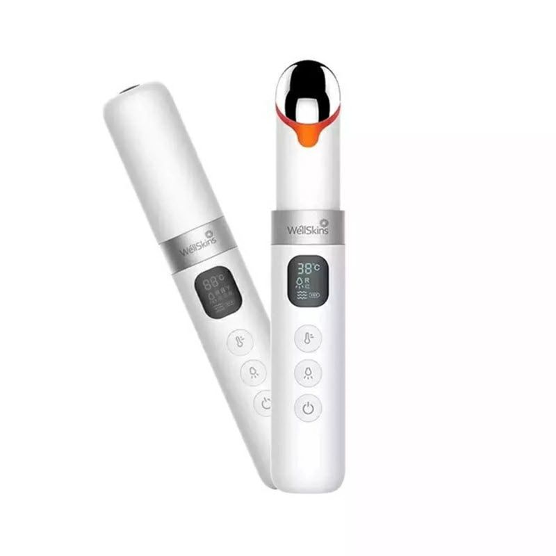 Xiaomi WellSkins Warm Colored Light Massage Beautiful Eye Instrument Heated Eye Care 3 Gears Vibration Massager