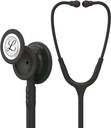 3M 5803 Littmann Classic III Black Edition Chestpiece Monitoring Stethoscope, 27" Black Tube