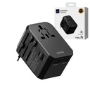 WIWU UA-304 UNIVERSAL 4 PORT TRAVEL CHARGER PLUG ADAPTER 45W
