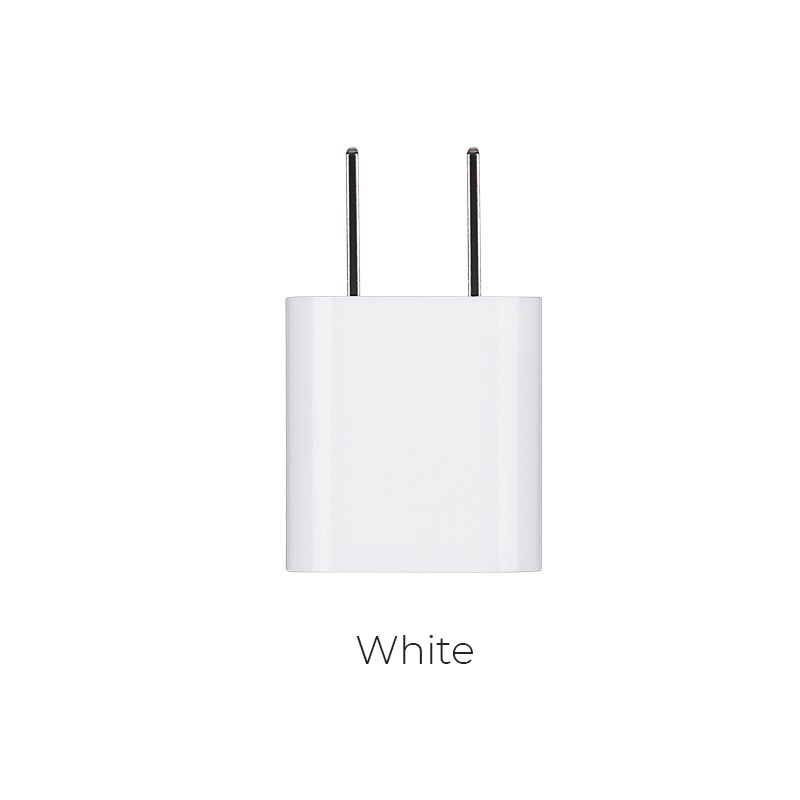 Hoco UH102 Lightweight Smart Charger Adapter 5V - White