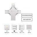 Coteetci 4 Interface High-Speed Flash Drive 128GB