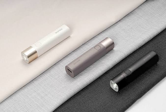 XIAOMI SOLOVE CHASING X3S USB RECHARGEABLE FLASHLIGHT