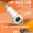 Dahua Imou Bulb Cam 3mp Super Wide Angle IPC-S6DP-3MOWEB (2.8mm) Wi-Fi Dome IP Camera