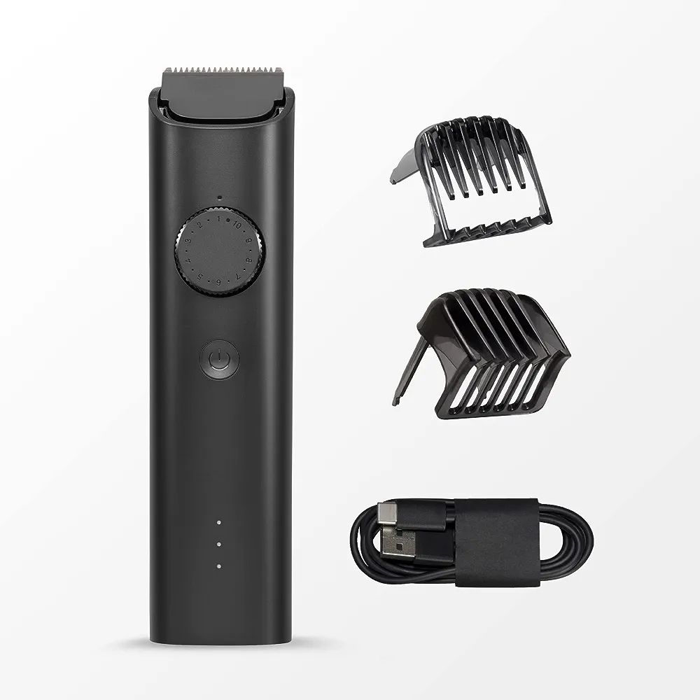 Xiaomi Beard Trimmer for Men 2C With High Precision Trimming | 2 Beard Comb | USB Type-C | Fast Charging | 0.5mm Precision | 40 Length Settings | 90 Min Run Time, Black