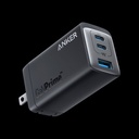 Anker USB C Charger, Anker 735 GaN Prime 65W, 3-Port Fast Compact Foldable Wall Charger for MacBook Pro/Air, iPad Pro, Galaxy S22/S21, HP Spectre, Note 20/10+, iPhone 14/Pro, Pixel, and More5