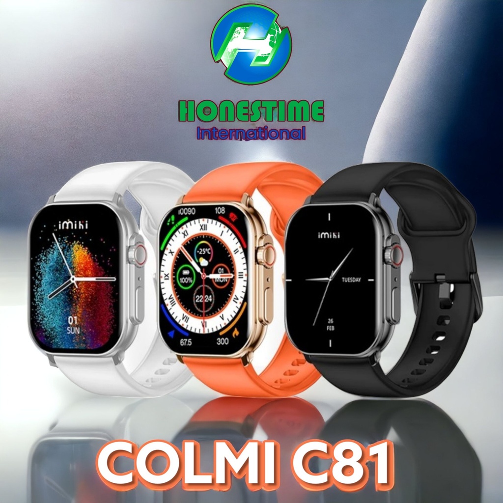 COLMi C81 Smart Watch

with a 2.0-inch high-definition colorful AMOLED screen