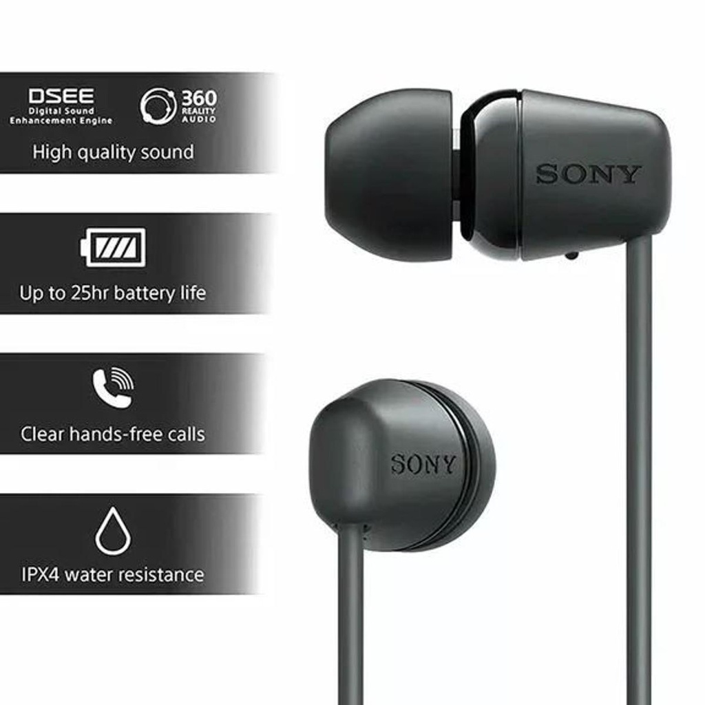 SONY WI-C100 WIRELESS IN-EAR HEADPHONES