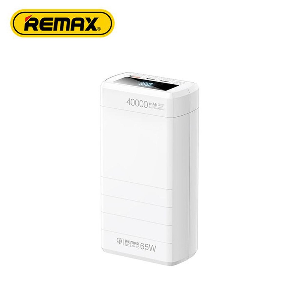 REMAX RPP-310 DINBA SERIES 65W PD+QC FAST CHARGING POWER BANK 40000MAH