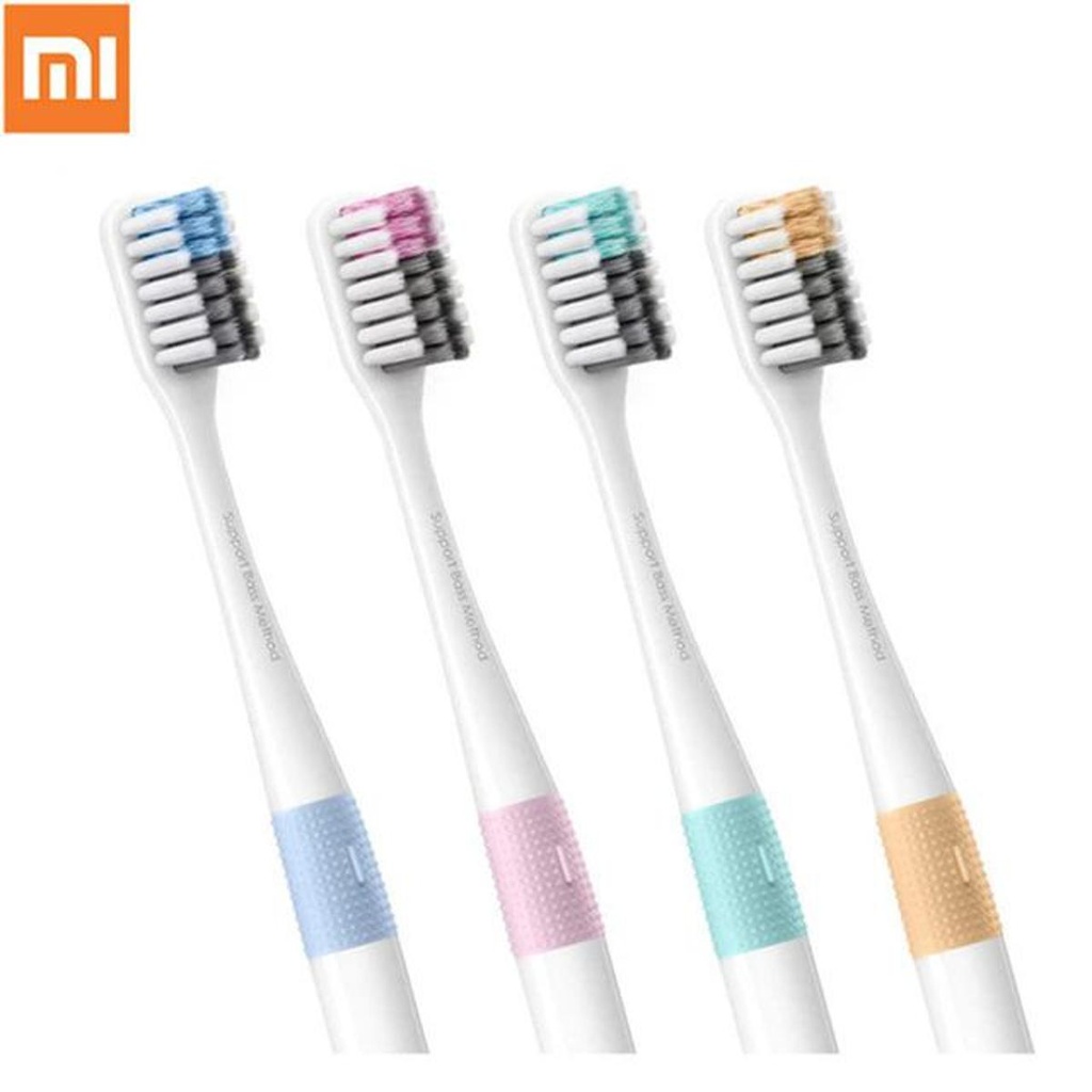 Xiaomi Doctor Bei Bass Method Tooth brush Manual Soft Toothbrush 4 Colors/Lot With Travel Box